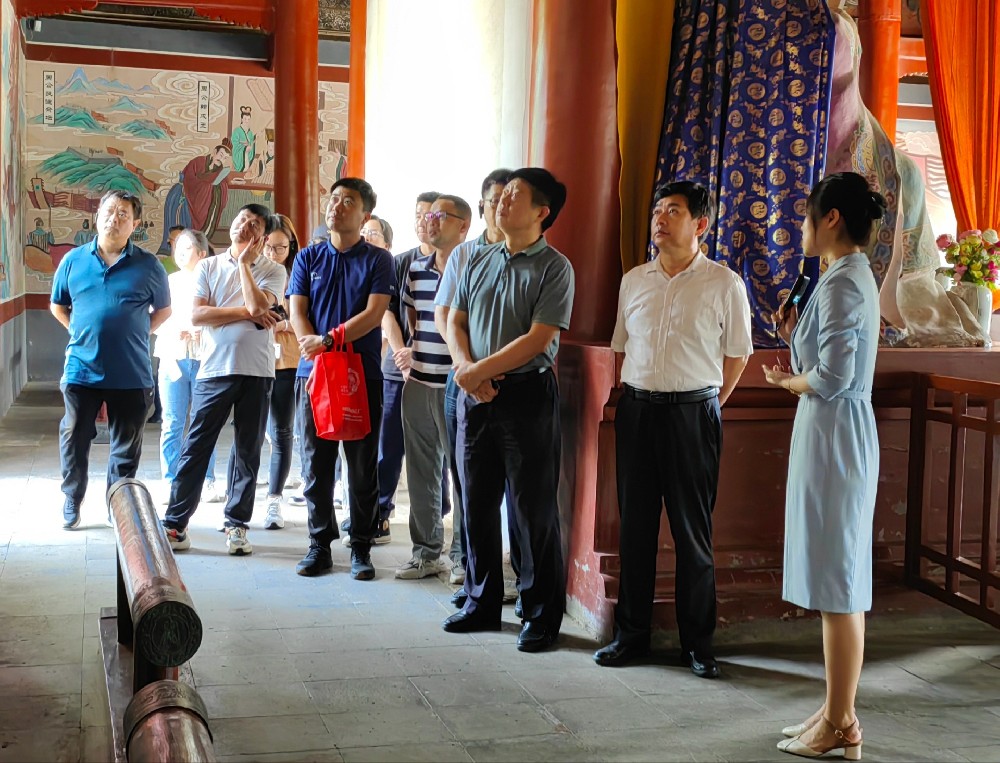 洛阳市公务接待服务中心党支部到洛阳周公庙博物馆开展主题党日活动