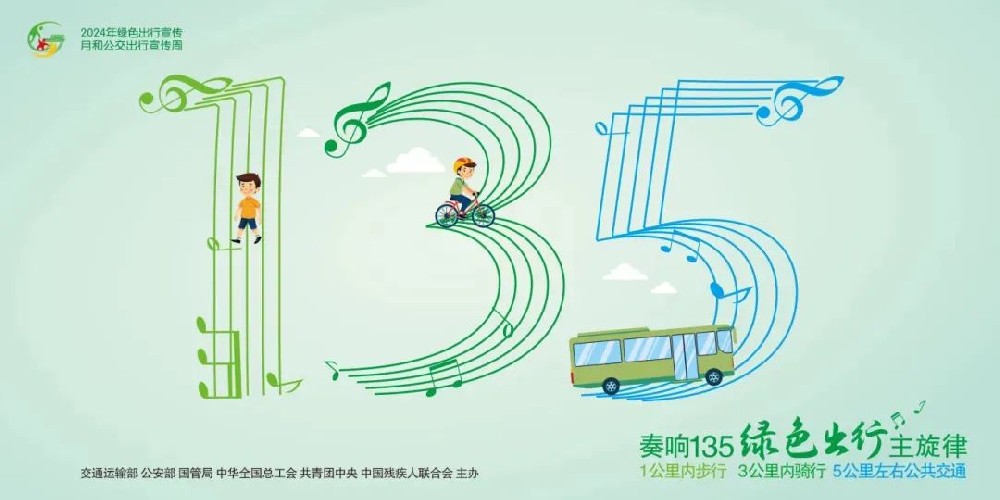 【2024年绿色出行宣传月】绿色出行 公交优先