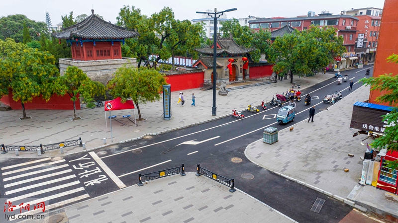 老城区五贤街提升改造项目靓姿显现