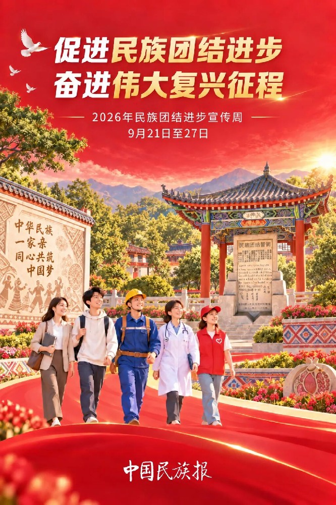 促进民族团结进步，奋进伟大复兴征程